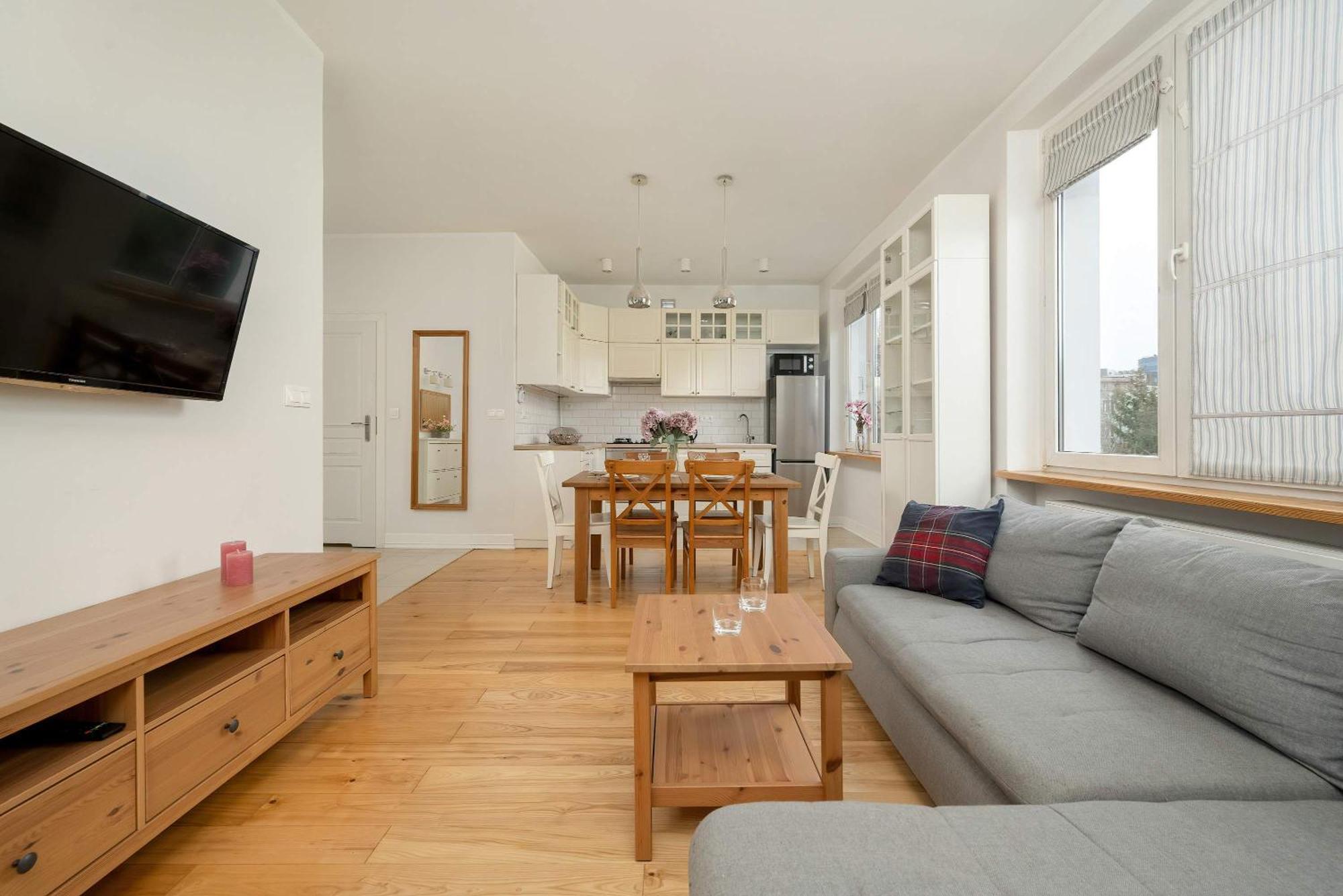 Pawlowa Stylish Apartment With Balcony & Home Office Wroclaw By Noclegi Renters Eksteriør billede